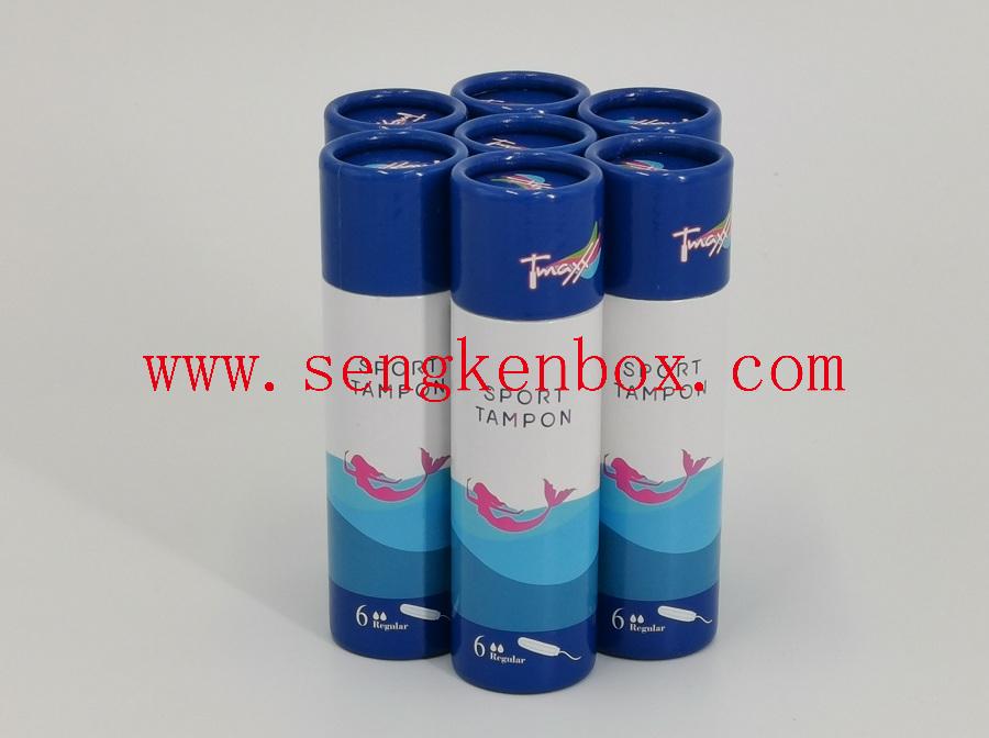 Women Tampon Packaging Paper Cardboard Tube