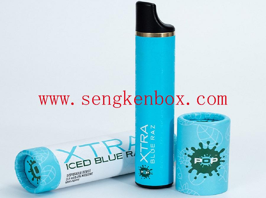 Small Cylinder Smoking Equipment Packaging Paper Cardboard Tube Box