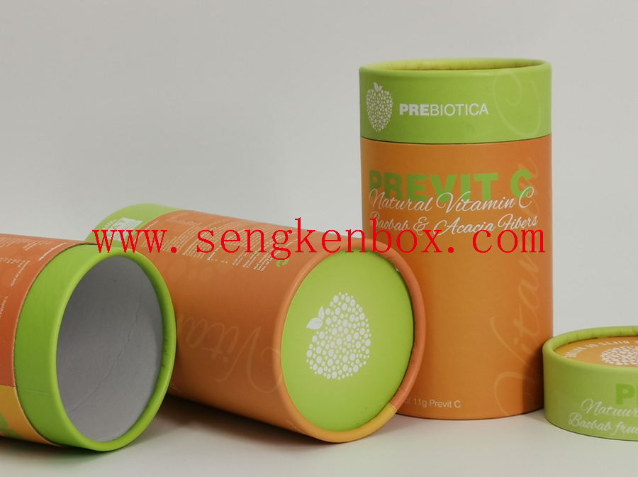 Cosmetic Packaging Paper Cans