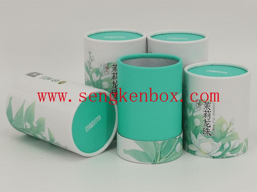 Fresh And Elegant Packaging Style Roll - Up Recyclable Paper Tube