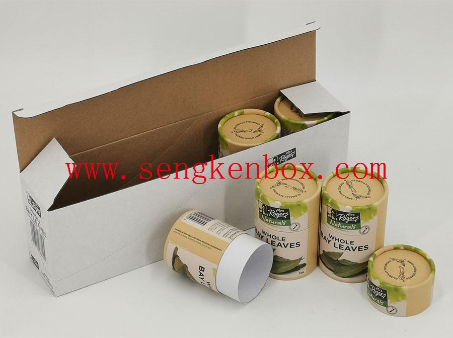 Food Grade Paper Cans Packaging