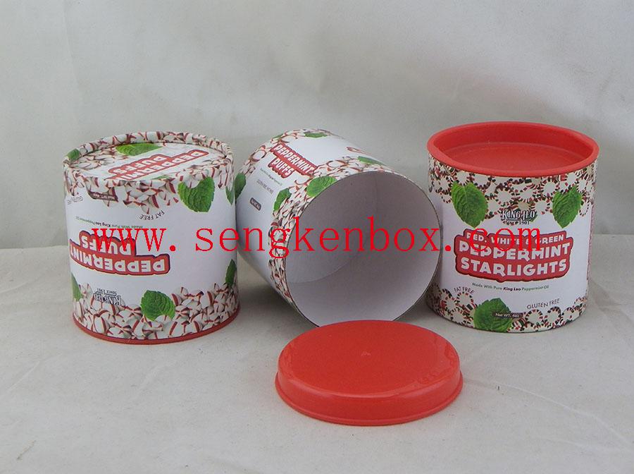 Round Health Food Packaging Box