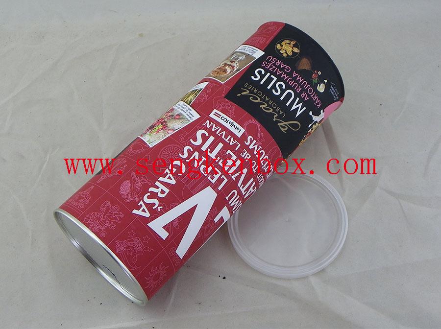 Paper Cans With The Dust Cover