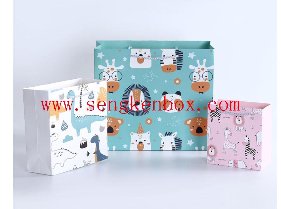 Cute Cartoon Pattern Paper Gift Bag