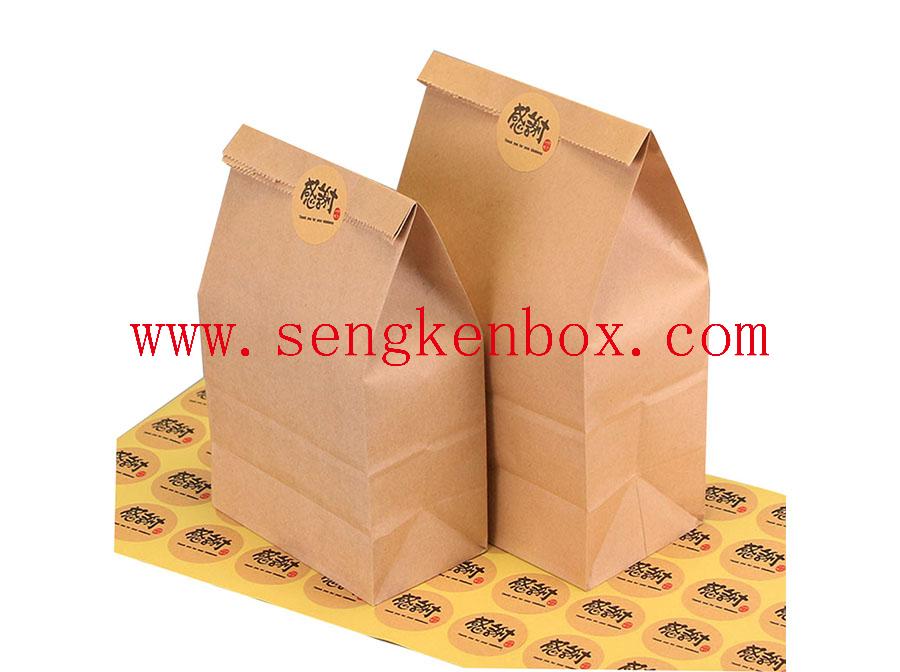 Greaseproof Kraft Foldable Paper Case