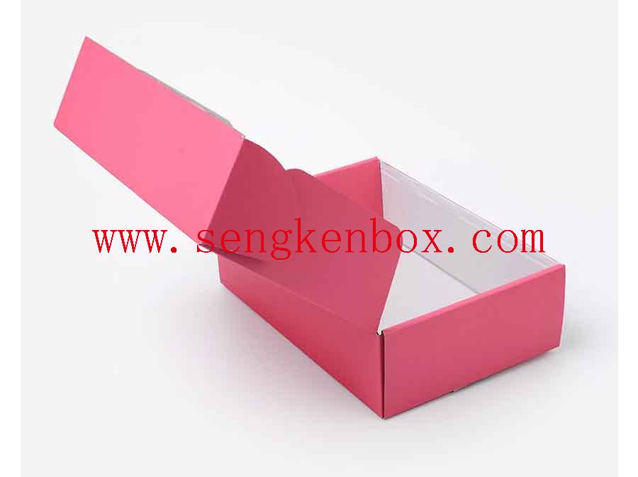 Confezione regalo di carta privata rosa