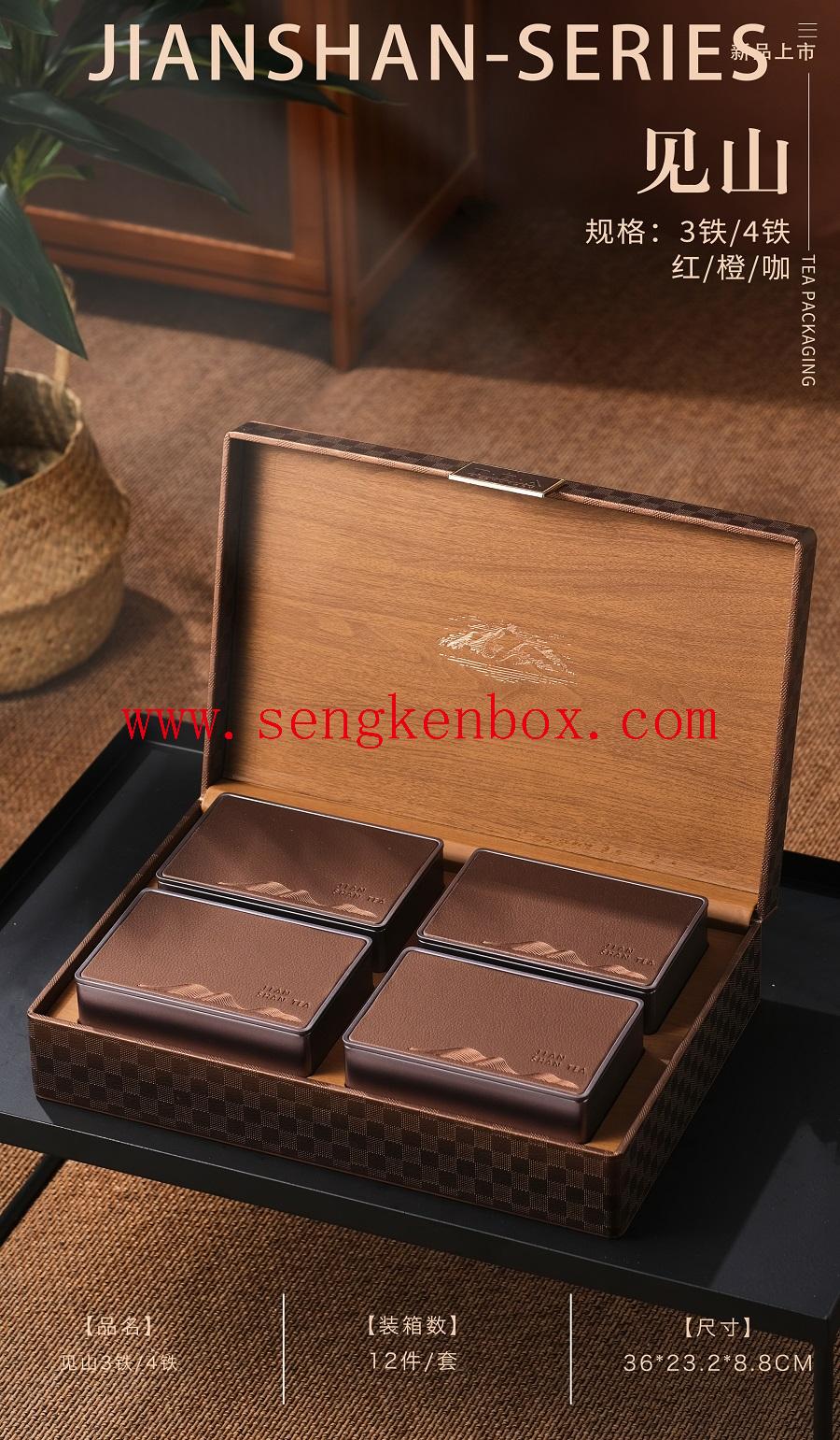 scatole regalo per confezioni di scatole da tè per bustine di tè
