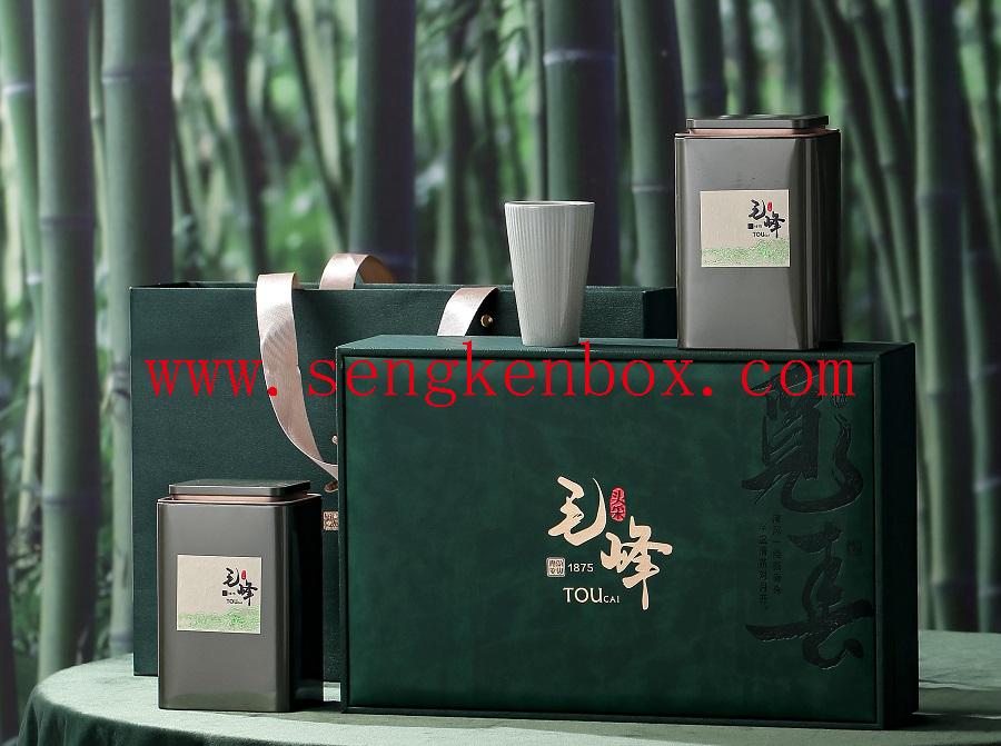 imballaggio della scatola da tè in cartone