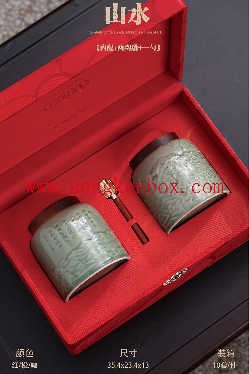 glasses leather organizer box