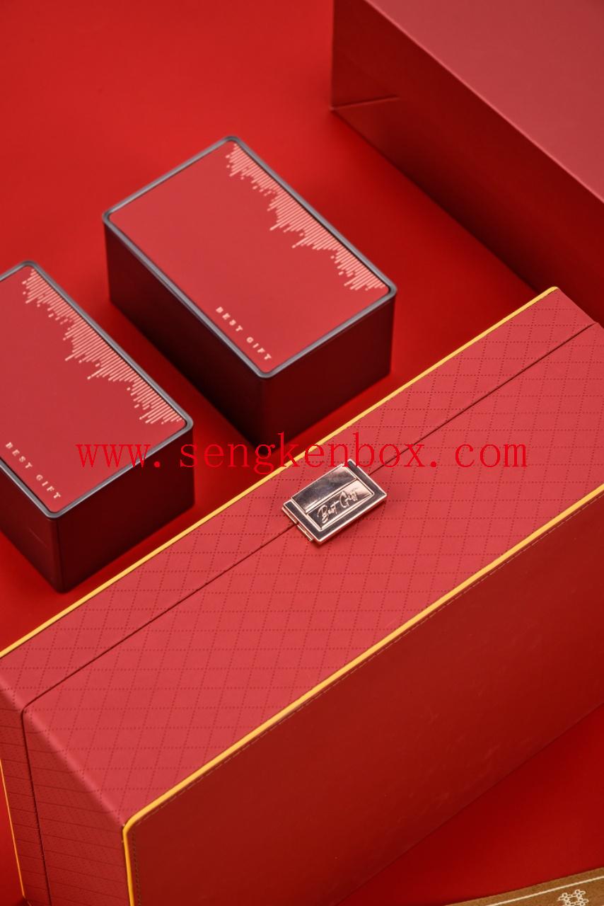 Leather Tea Packaging Box