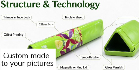 Soft Sweet Packaging Tin