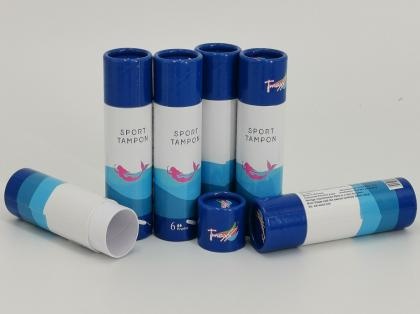 Women Tampon Packaging Paper Cardboard Tube