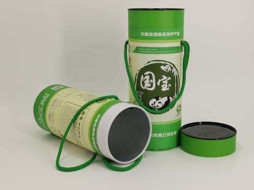 Rolled Edge Cardboard Paper Cans