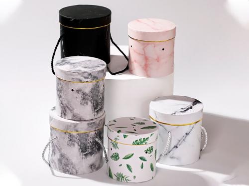 Cylindrical Wedding Gifts Packaging Box