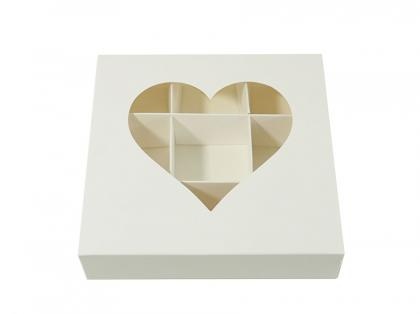 Separate Gift Box With Love Visual Window