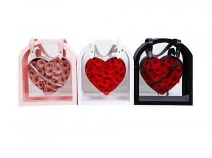 Valentine's Day Rose Transparent Gift Case