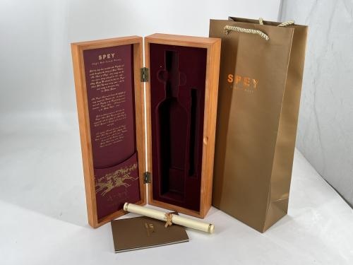Luxury Leather Box for Wine Packaging