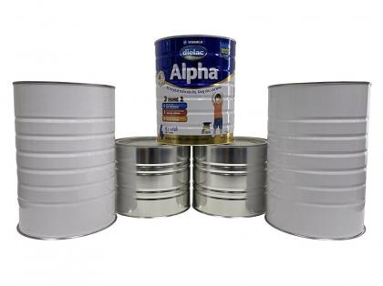 OEM e ODM Custom Printed Food Garde Milk Powder Tin Can in vendita