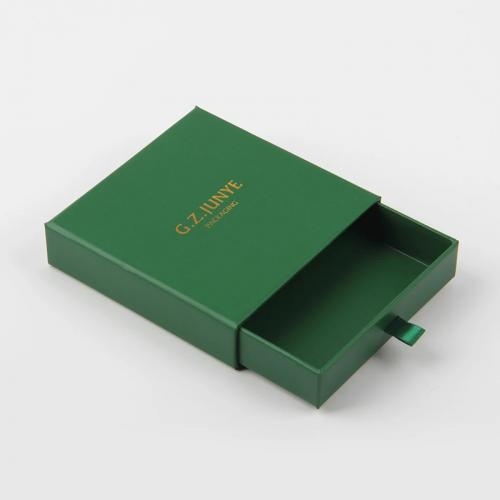 OEM e ODM Eco friendly paper sliding drawer box for jewelry packaging in vendita
