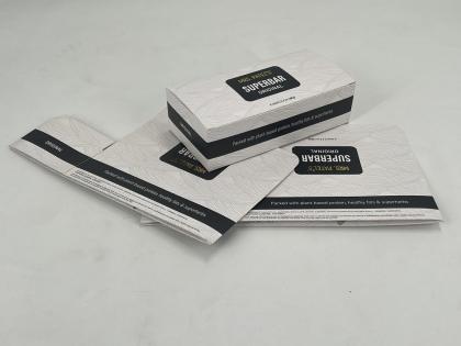 OEM e ODM Luxury Folding Gift Box Classic Black Large Presentation Cosmetic Hamper Box in vendita