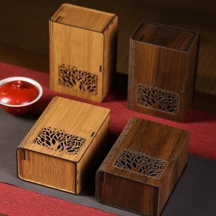 Carved Wooden Box